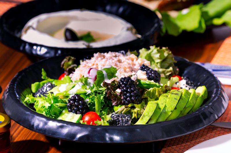 GYG Vegan Power Bowl with black beans and avocado